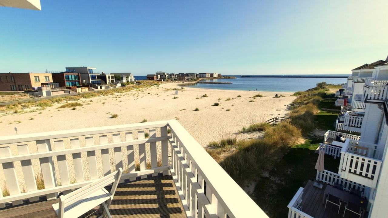 Strandhaus Libelle - Direkt Am Strand Der Ostsee 卡珀尔恩 外观 照片