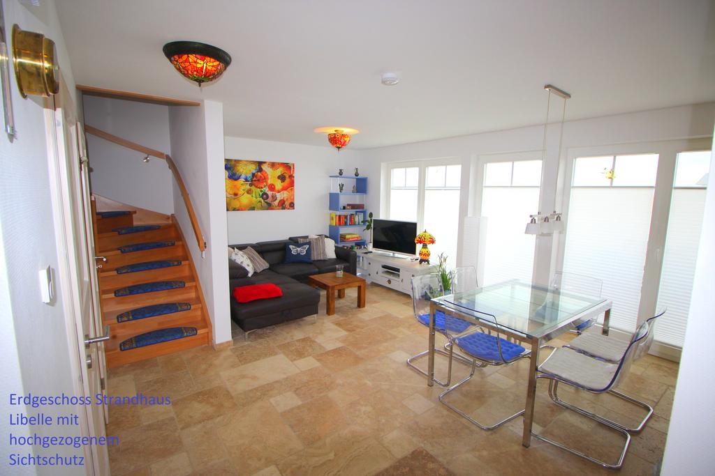 Strandhaus Libelle - Direkt Am Strand Der Ostsee 卡珀尔恩 外观 照片